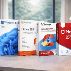 Pack Blindado – Full Equipo (Windows + Office + CCleaner + McAfee)